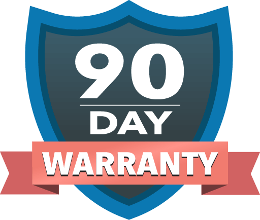 90 Day Warranty Logo
